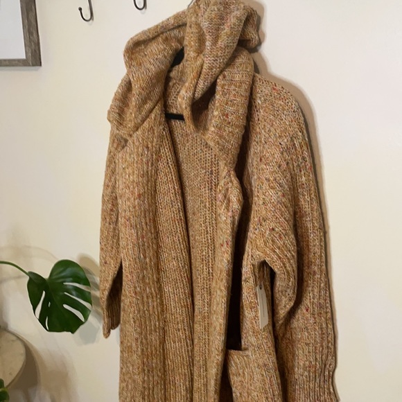 Anthropologie Pilcro Hooded Duster Cardigan Size M - Picture 8 of 15